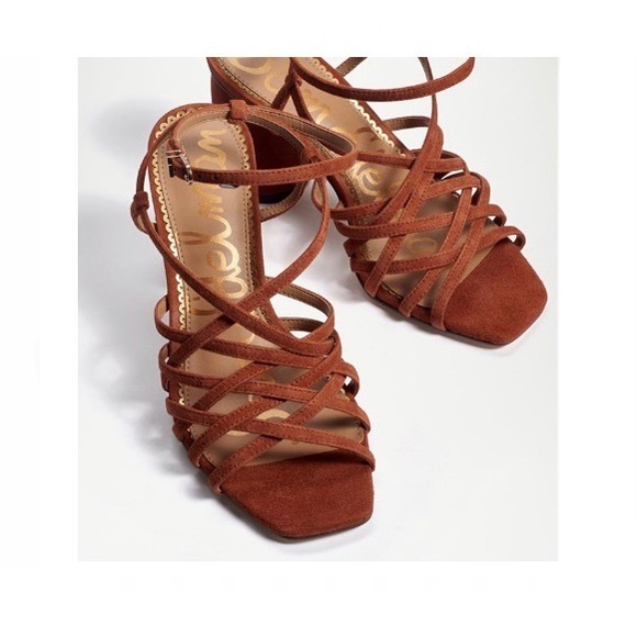 Sam Edelman Block Heel Sandal | Daffodil - Picture 3 of 8